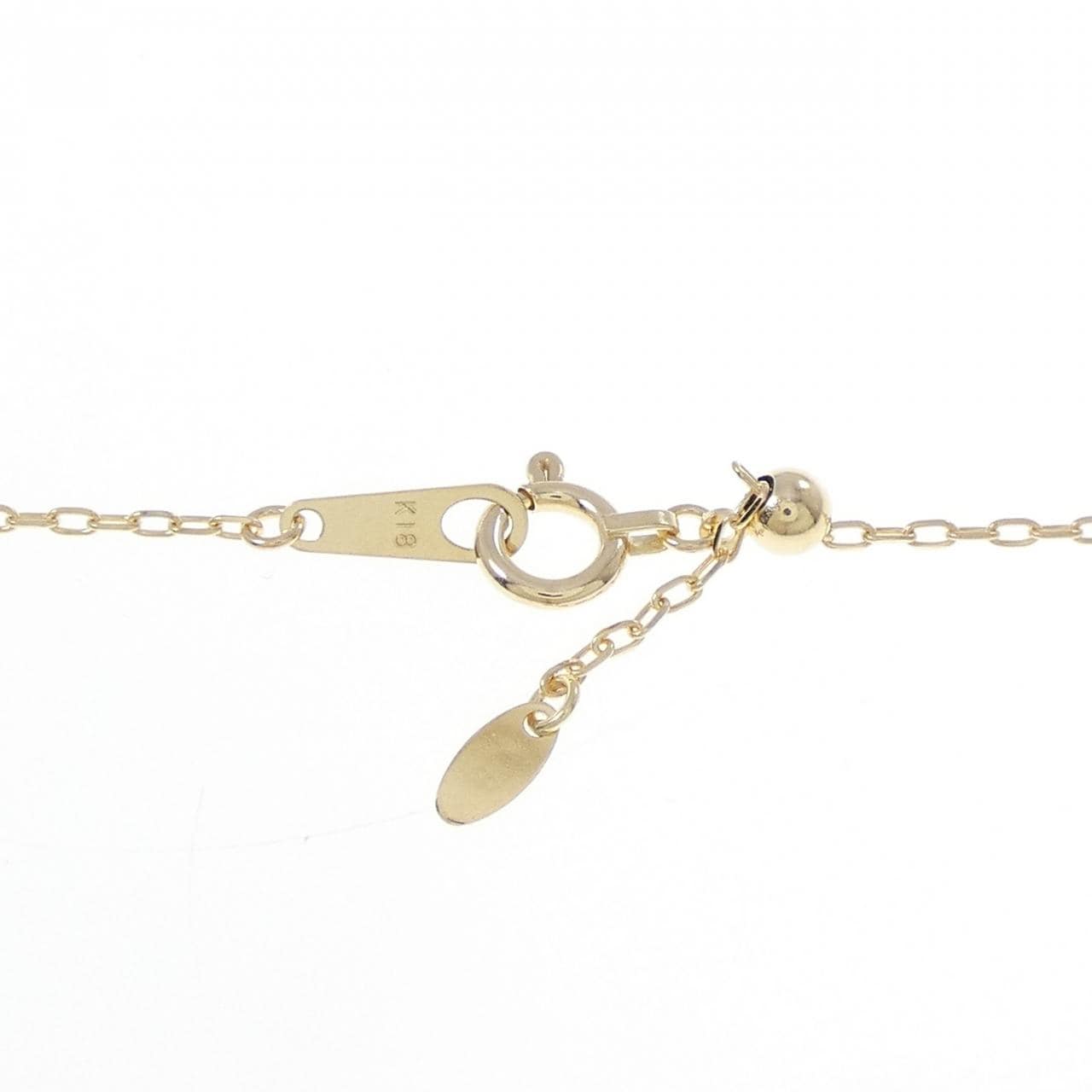 K18YG ラピスラズリ ネックレス