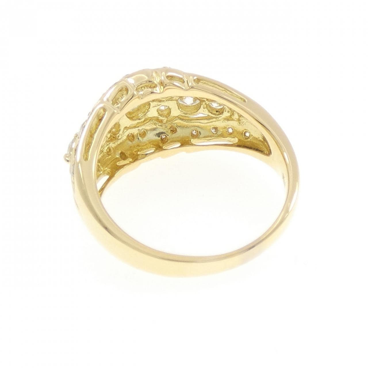 K18YG ダイヤモンド リング 0.94CT