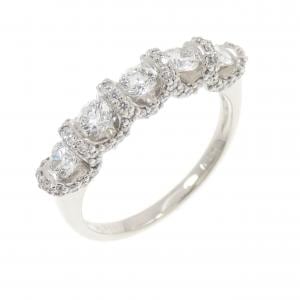 PT950 ダイヤモンド リング 0.70CT