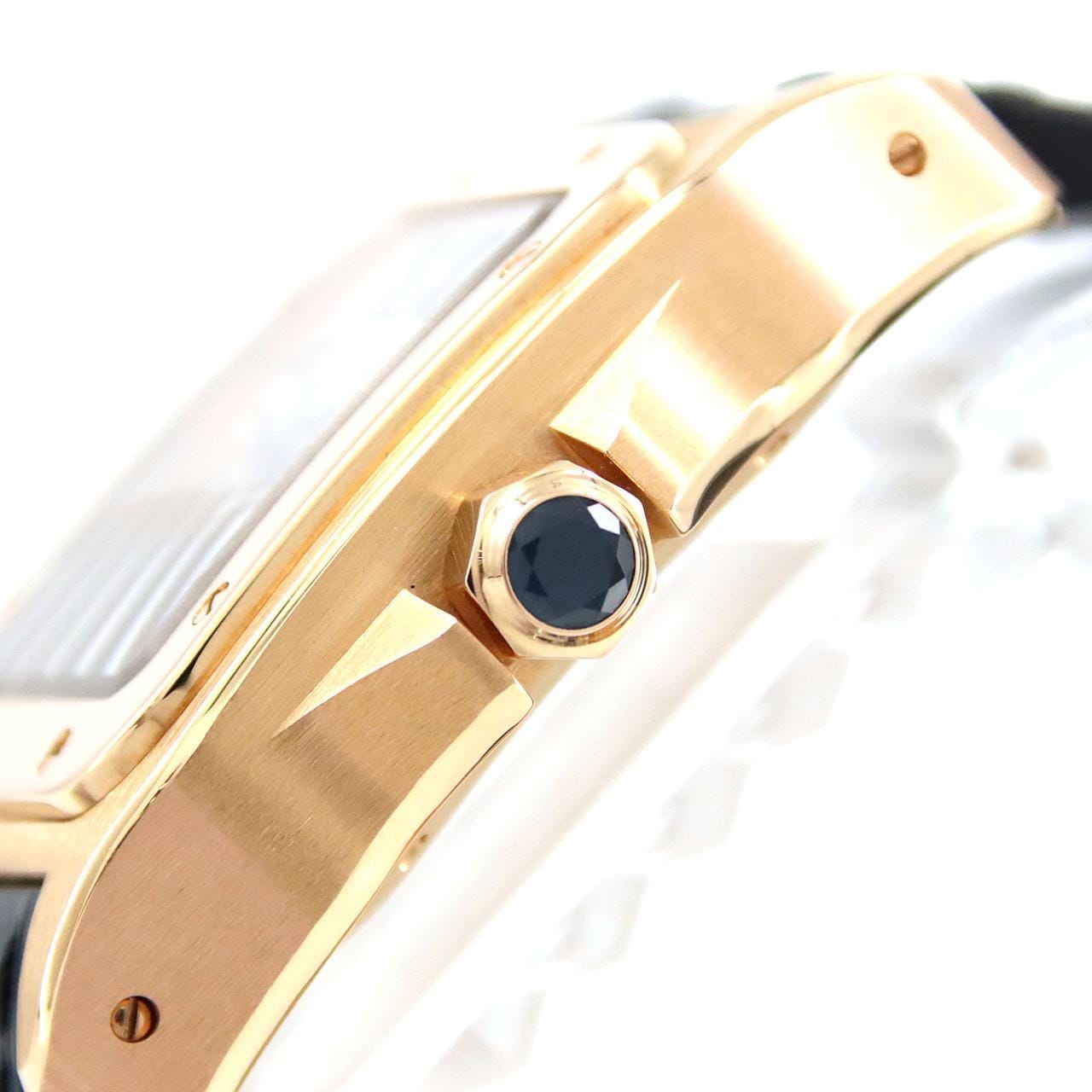 Cartier Santos 100mm PG W20108Y1 PG/RG自動上弦