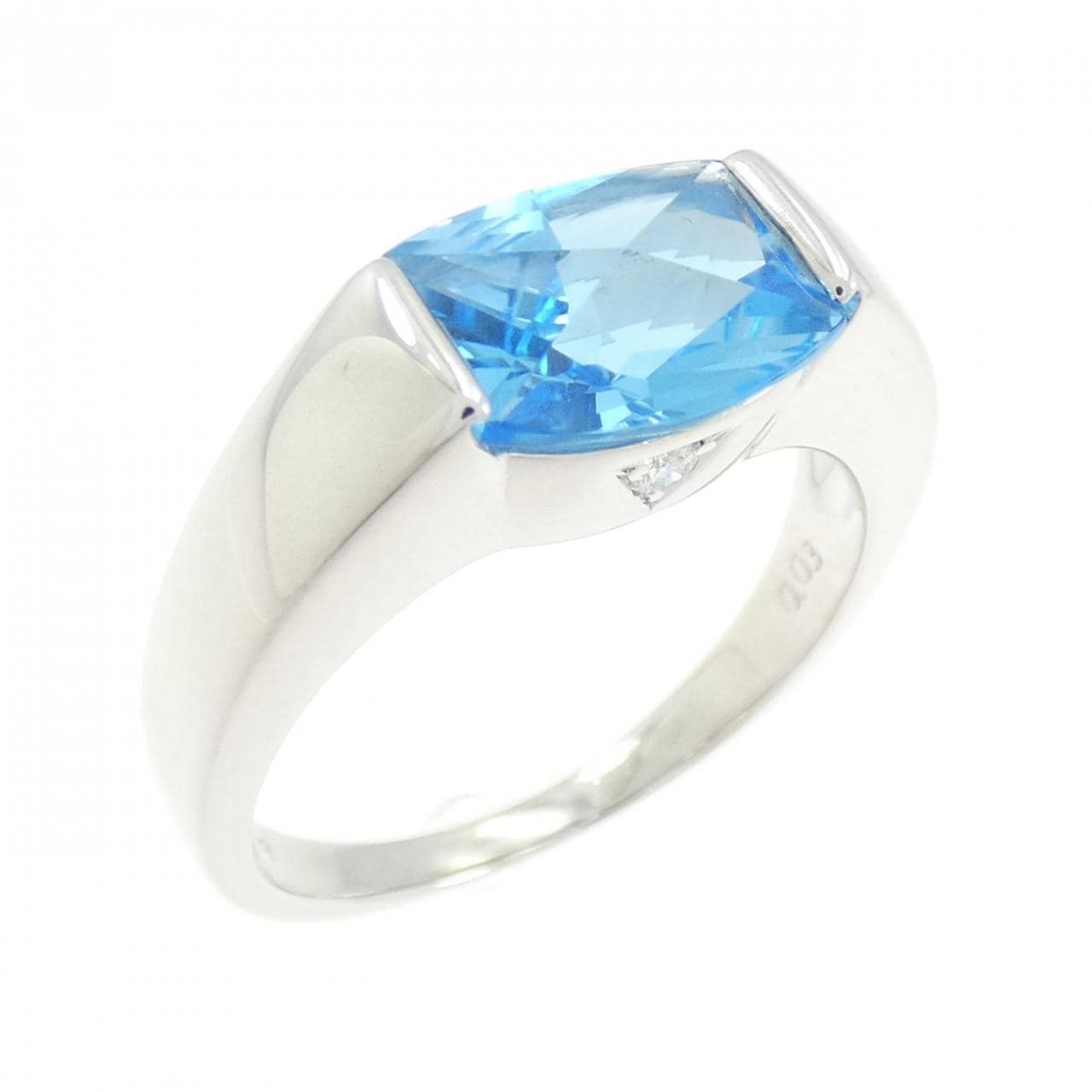 タサキ ブルートパーズ リング