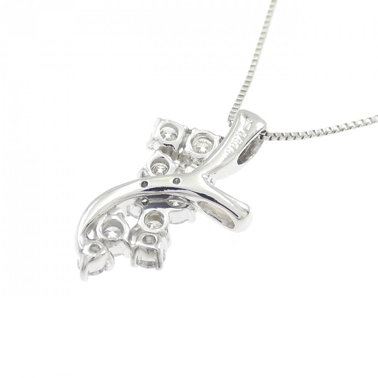 PT900/PT850 ダイヤモンド ネックレス 0.505CT