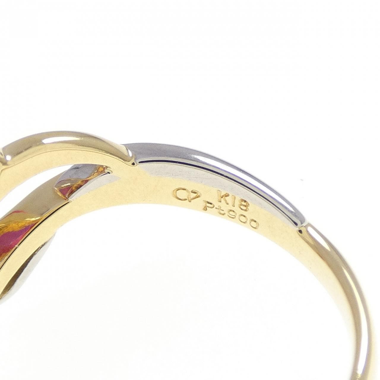 クレサンベール 合成ルビー リング 0.29CT