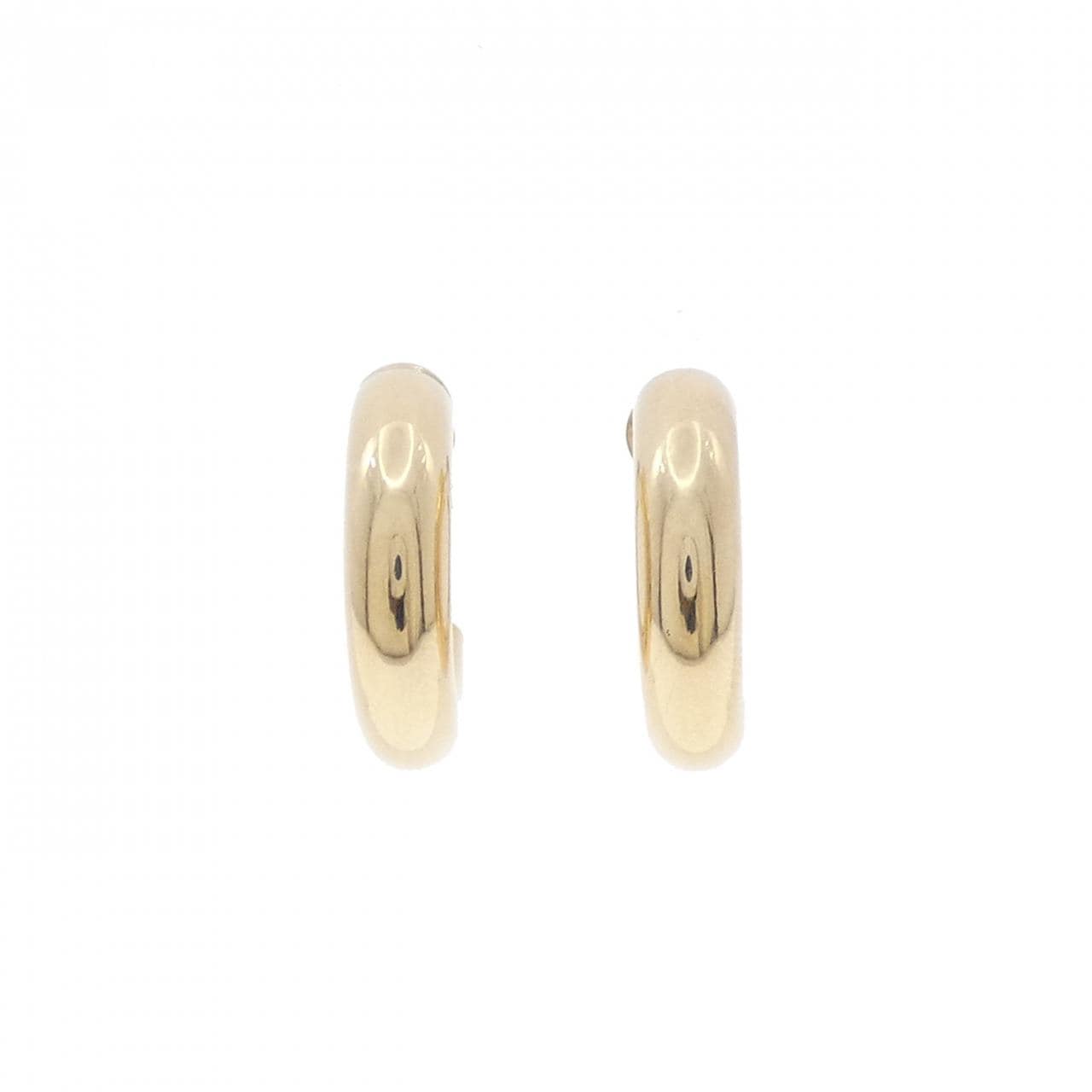 750YG earrings