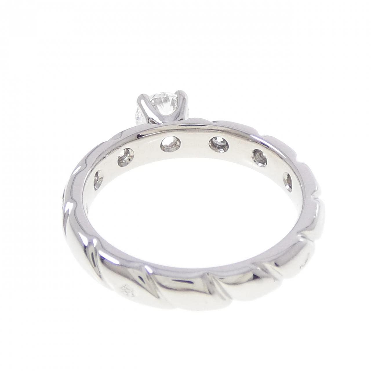 ショーメ トルサード マルチストーンリング 0.37CT E VVS1 3EXT