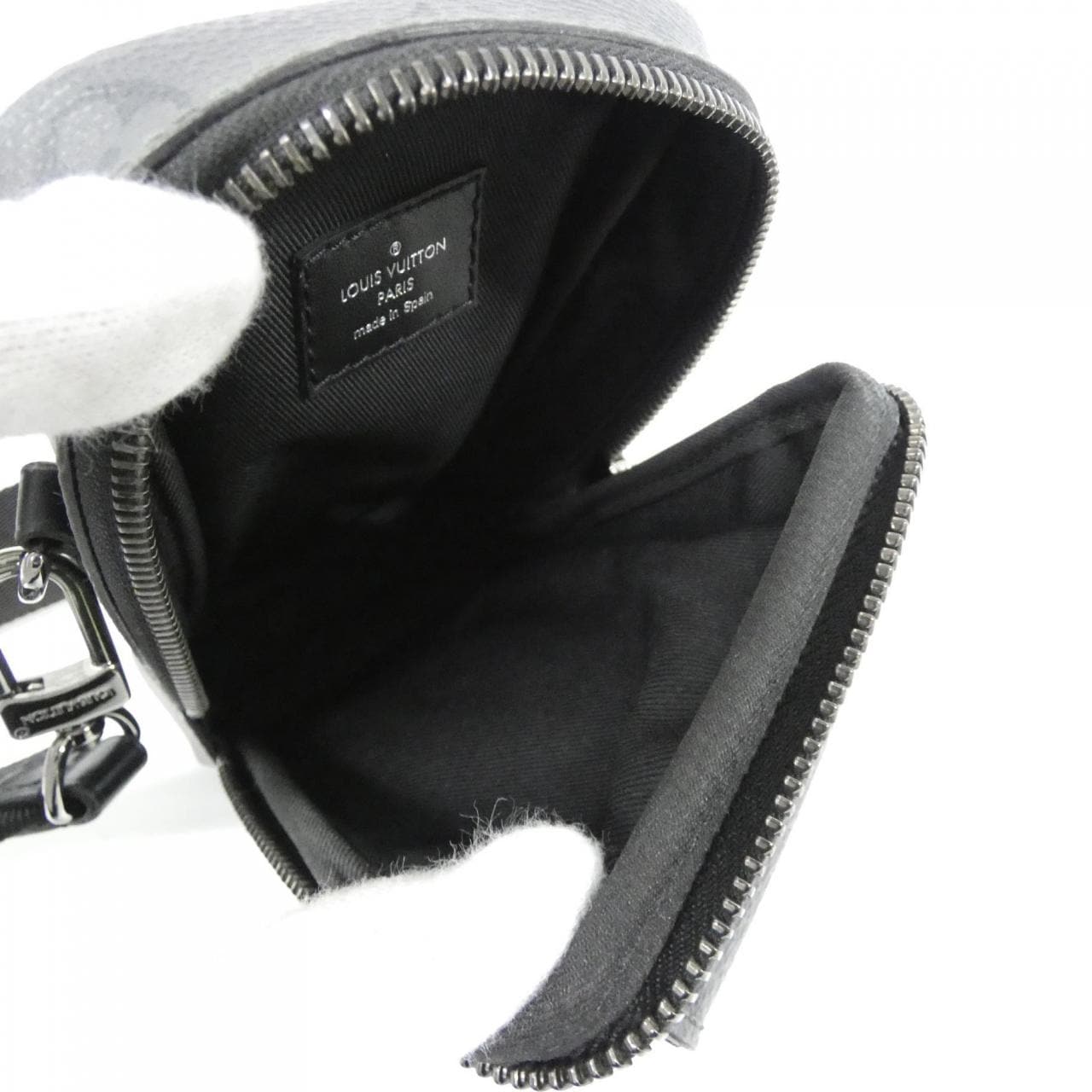 ルイヴィトン モノグラム エクリプス リバース ダブル フォン ポーチ M81321 ショルダーバッグ