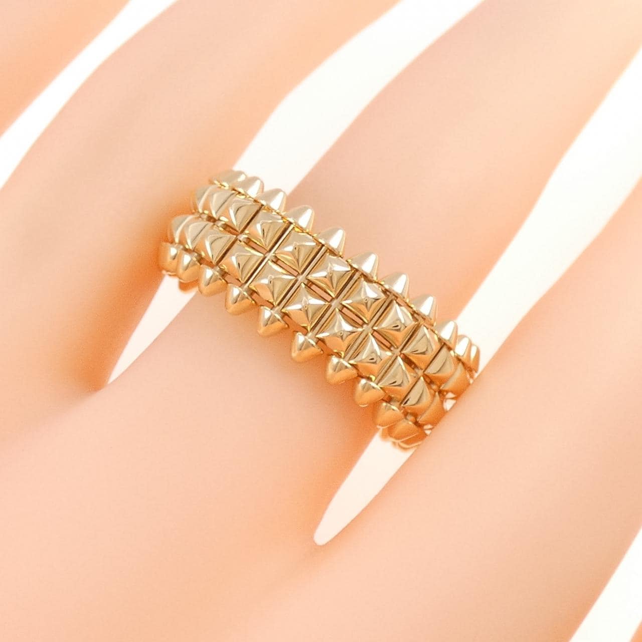 カルティエ クラッシュ ダブル リング