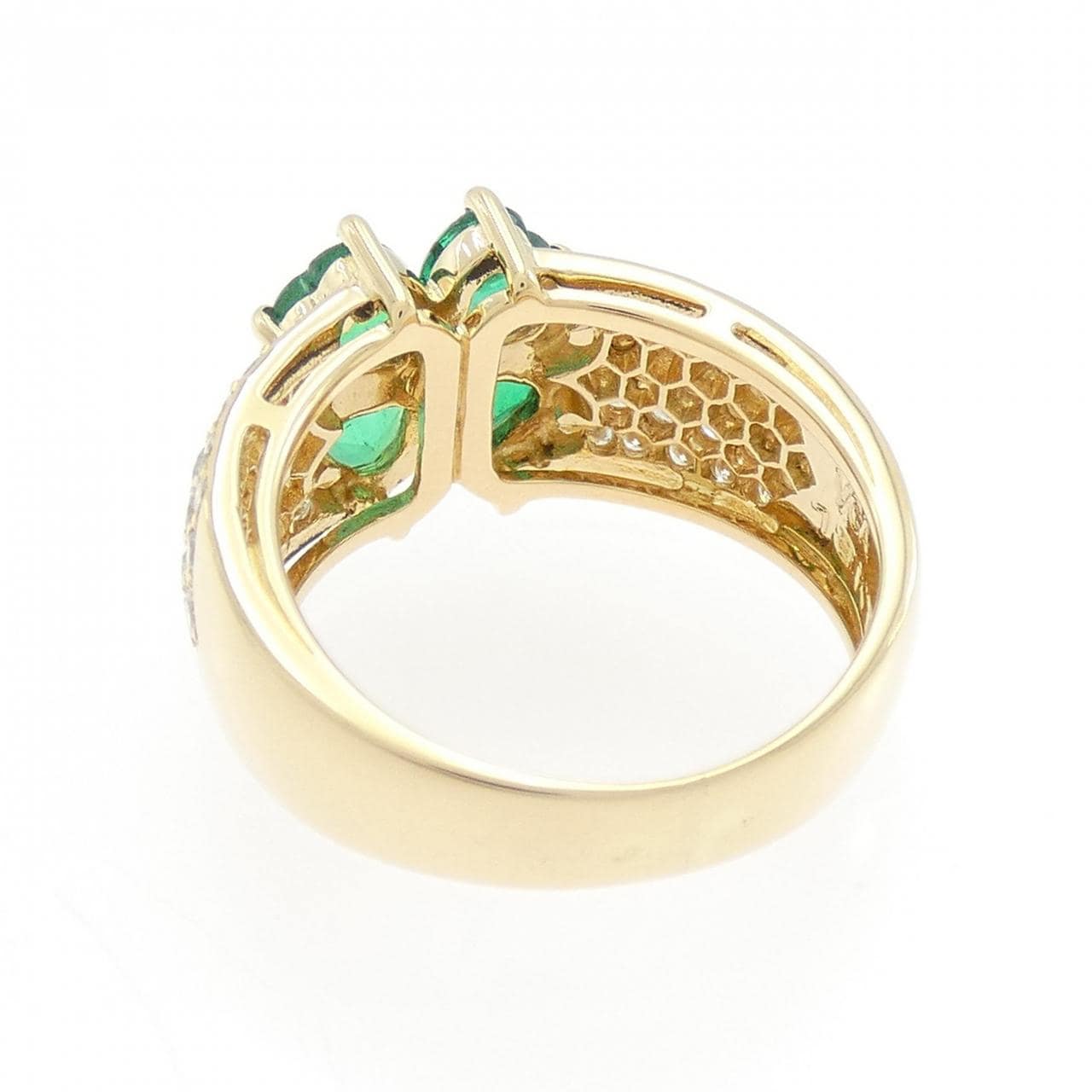 【ヴィンテージ】ヴァンクリーフ&アーペル エメラルド リング 1.17CT