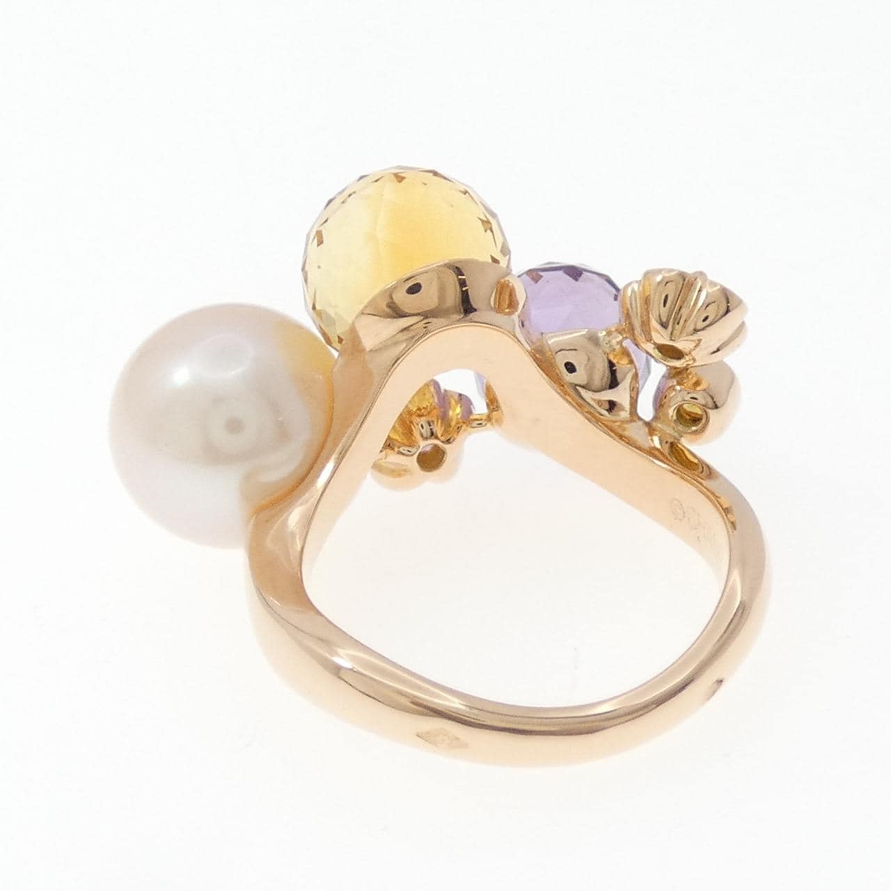 シャネル カラーストーン リング