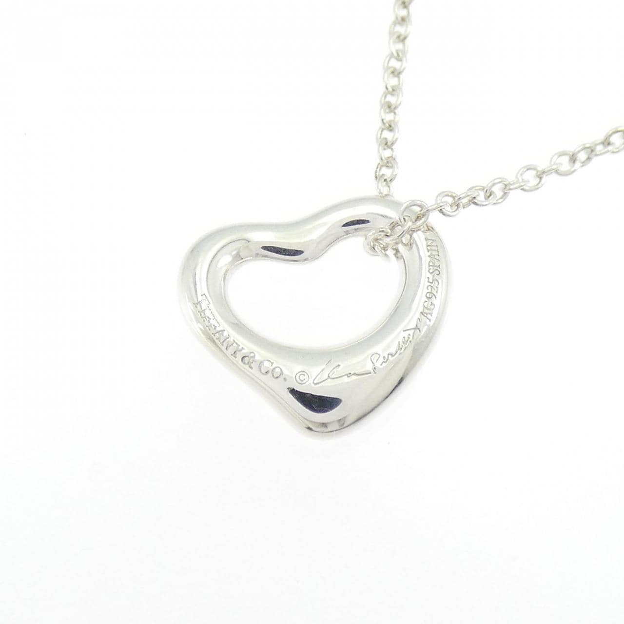 ティファニー オープンハート ネックレス