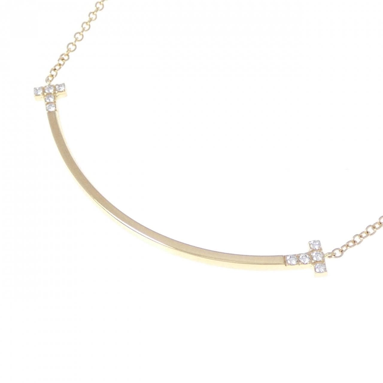 ティファニー Tスマイル スモール ネックレス