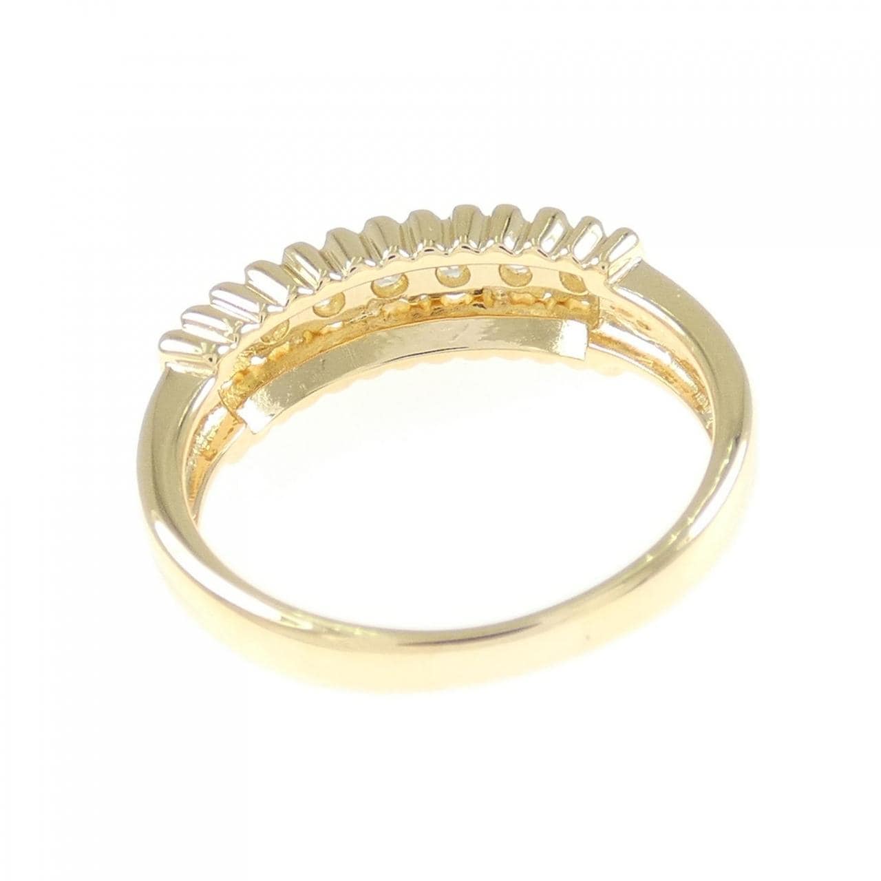 K18YG ダイヤモンド リング 0.15CT