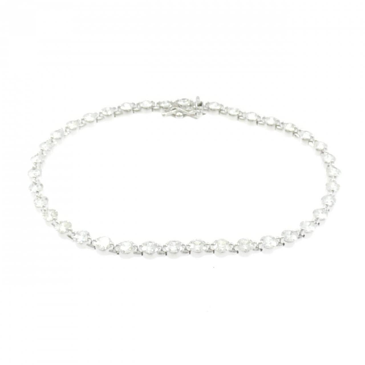 PT850 ダイヤモンド ブレスレット 4.73CT