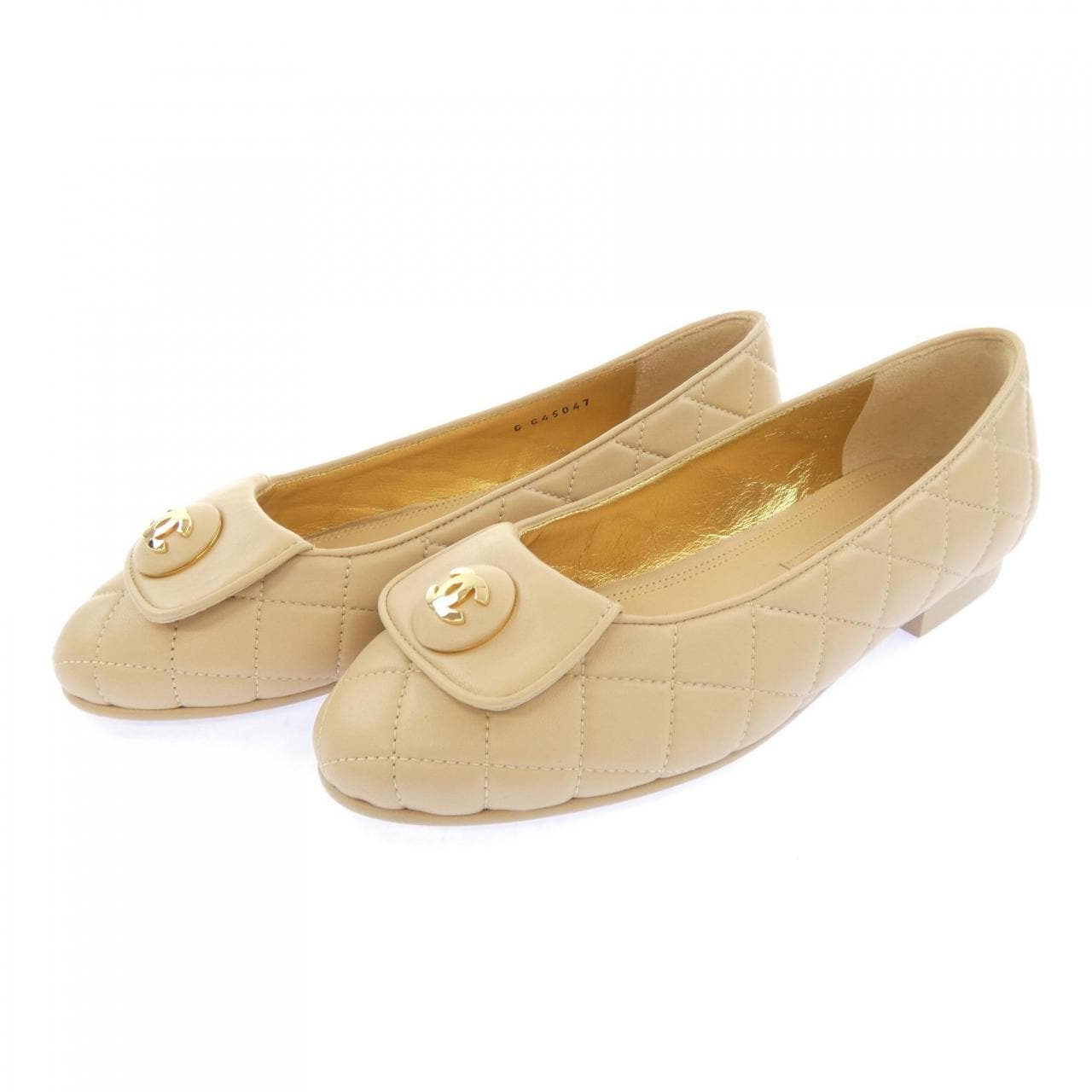 シャネル CHANEL バレリーナ BALLERINAS G45047X01000 フラットシューズ
