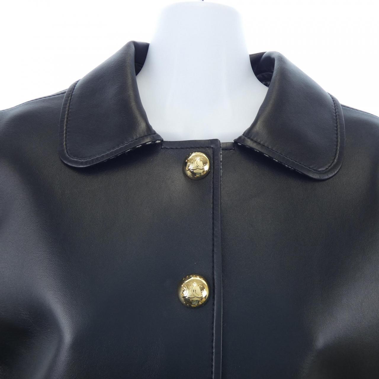 セリーヌ CELINE トリオンフ 2F562583C レザージャケット