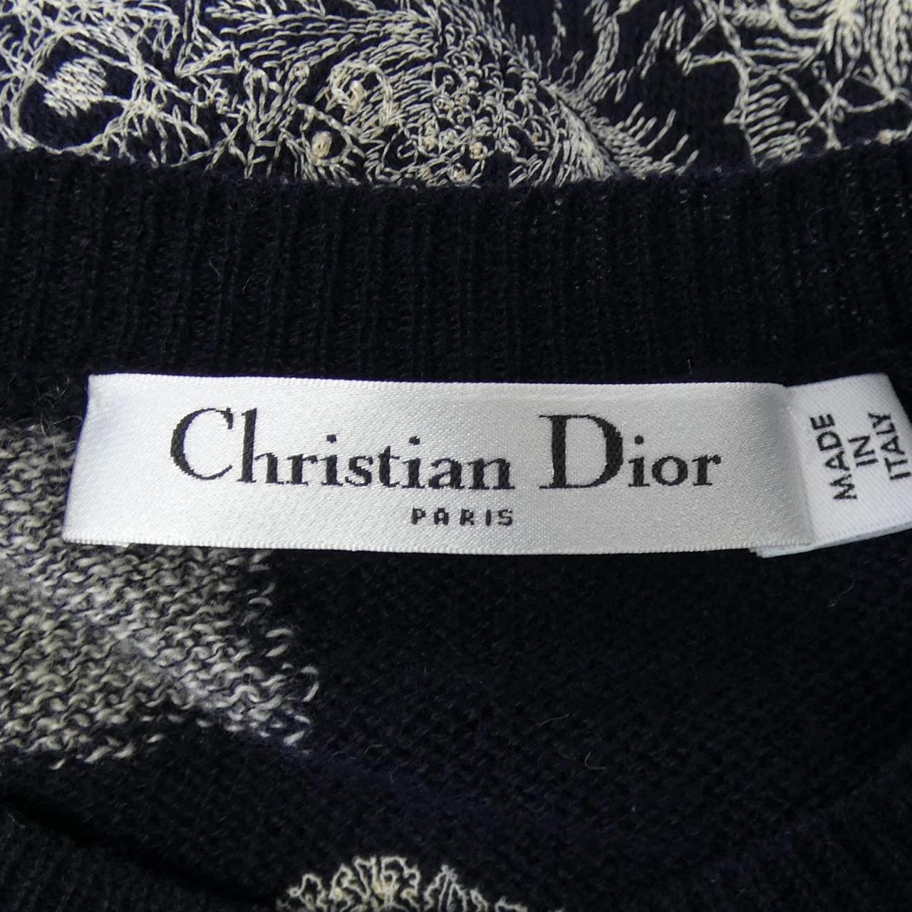クリスチャンディオール CHRISTIAN DIOR DIOR ZODIAC 244G63AM146 カーディガン