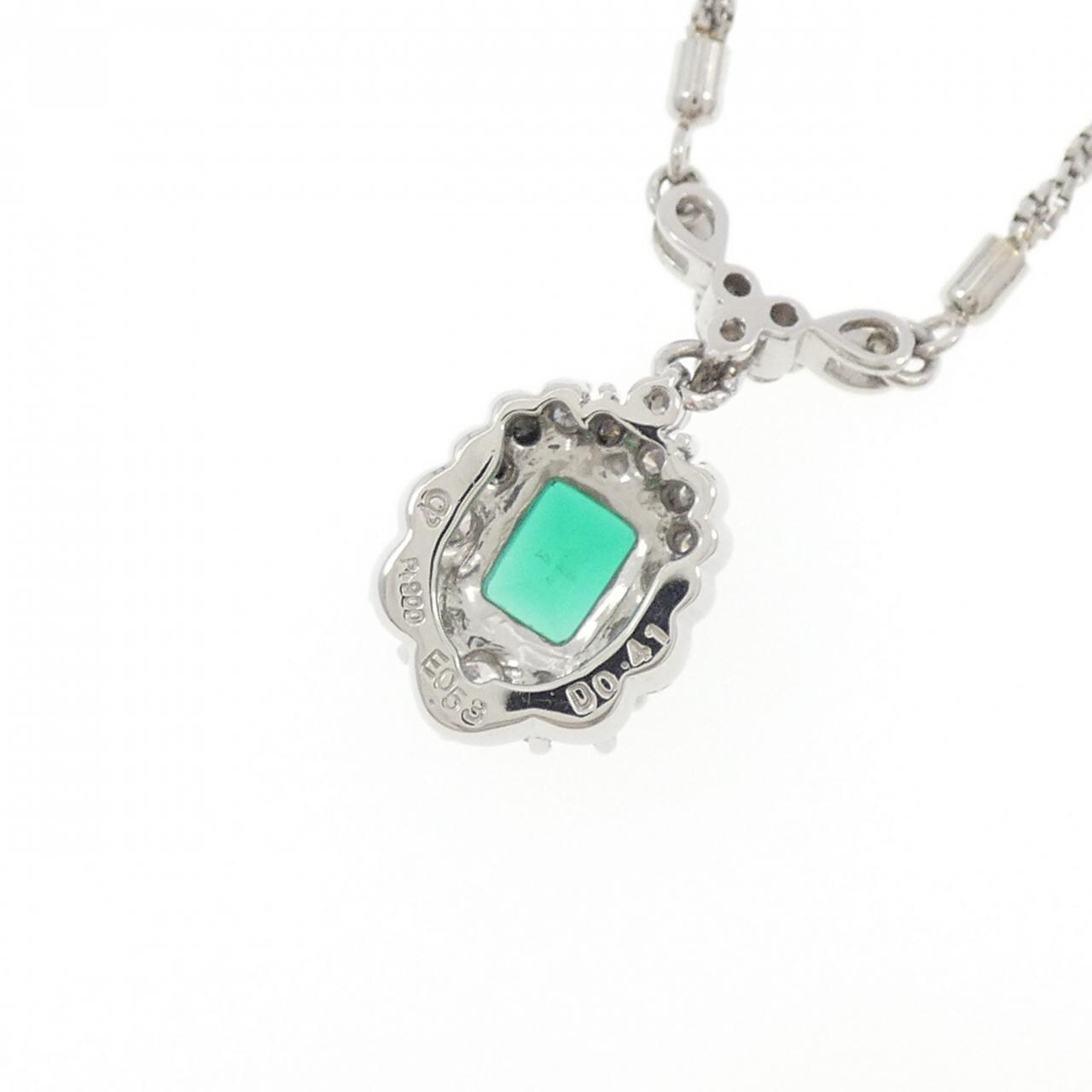 クレサンベール 合成石 ネックレス 0.53CT