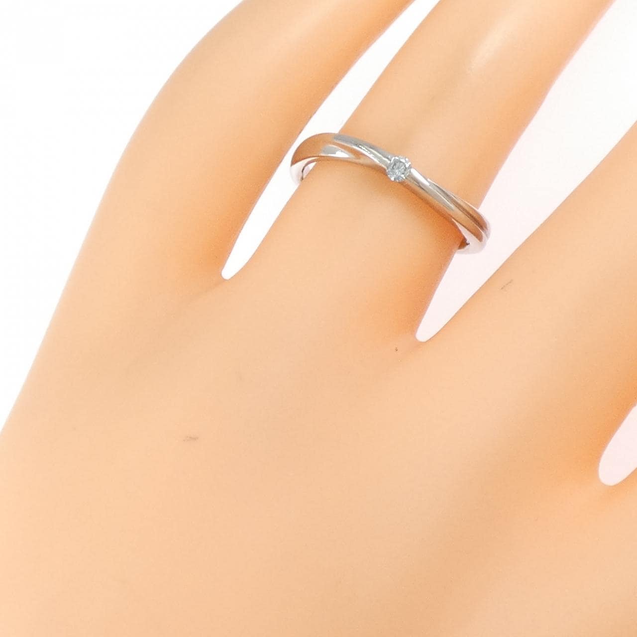 PT900 ダイヤモンド リング 0.04CT