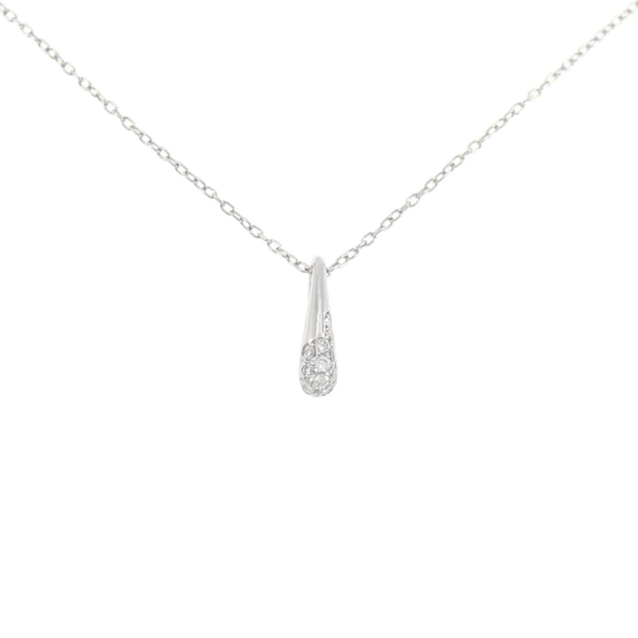 PT950/PT850 ダイヤモンド ネックレス 0.10CT