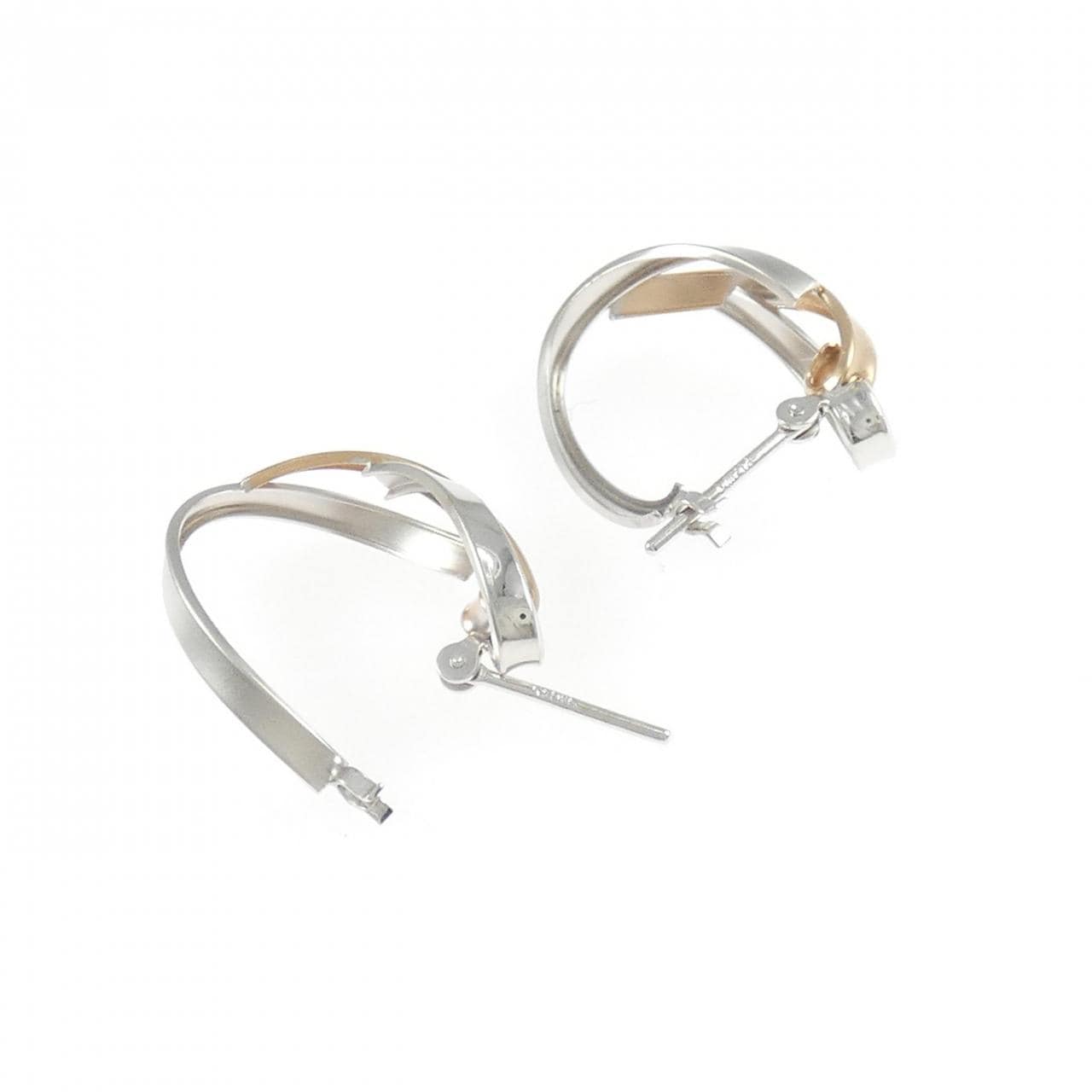 K14WG/K18PG ピアス