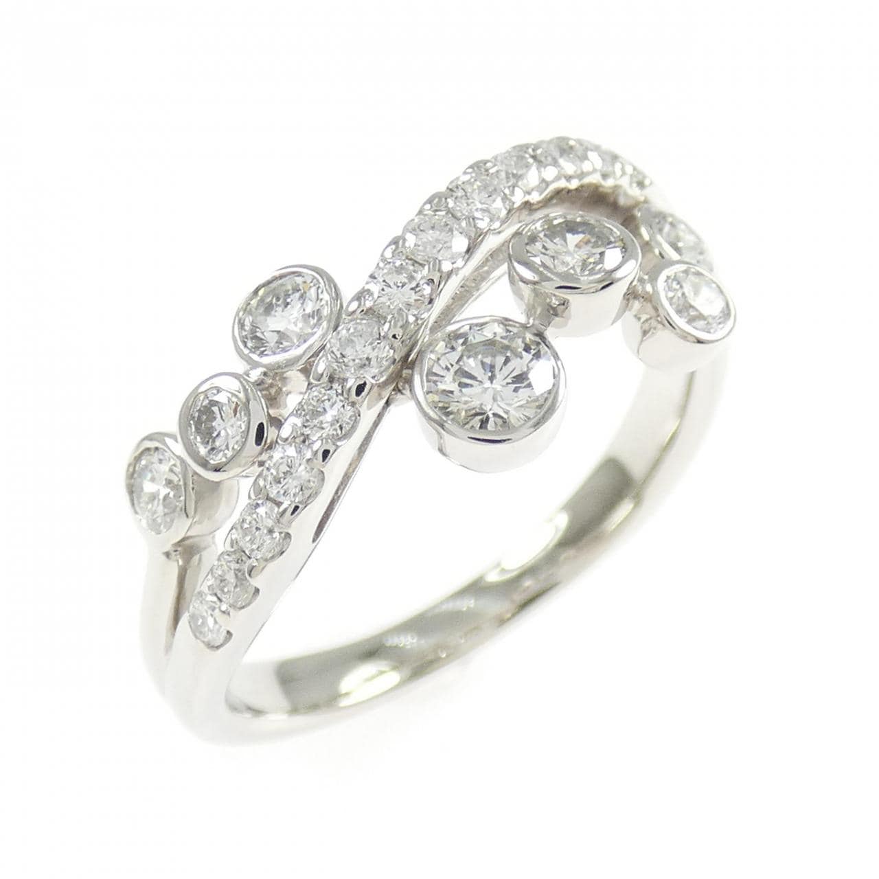 PT900 ダイヤモンド リング 0.80CT