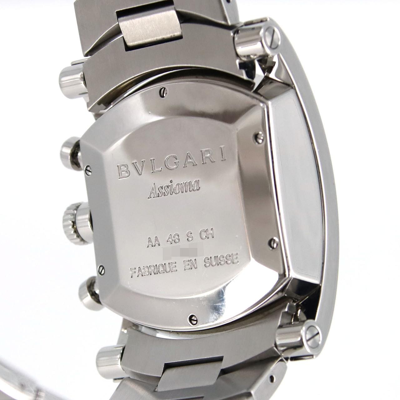 BVLGARI Show Macronograph AA48SCH/AA48BSSDCH/AT SS自動上弦