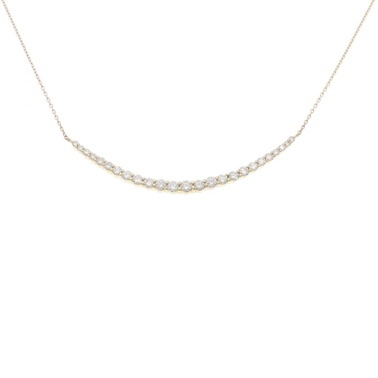 K18YG ダイヤモンド ネックレス 1.00CT