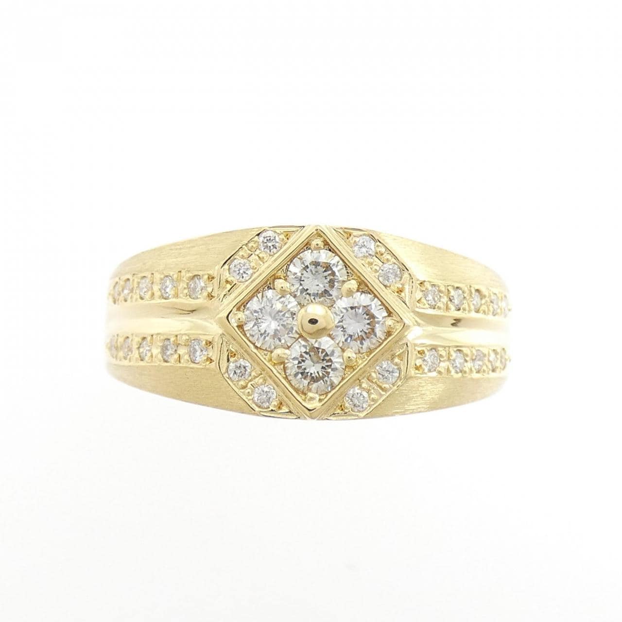 【新品】K18YG ダイヤモンド リング 0.52CT