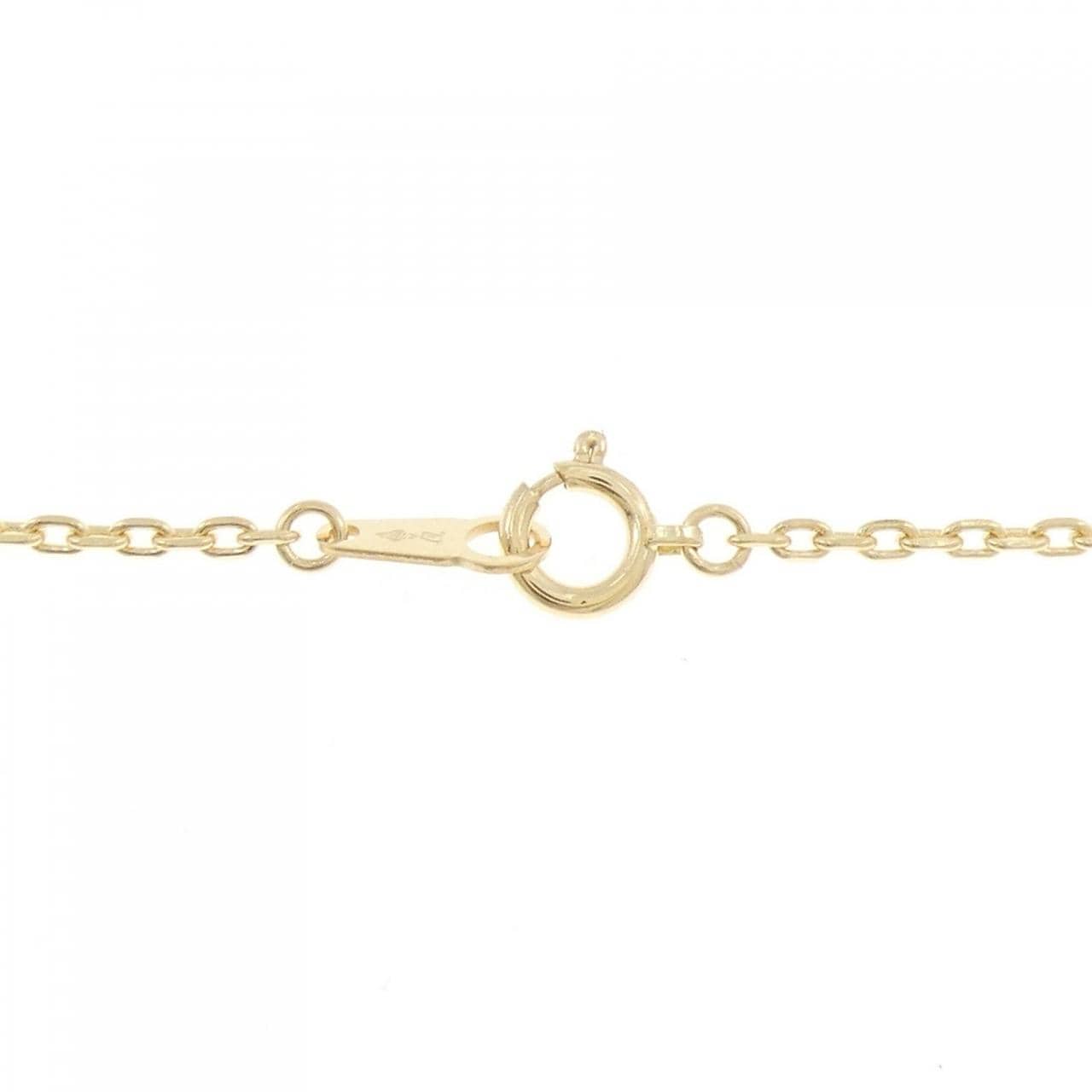 K18YG クロス ダイヤモンド ネックレス 0.33CT