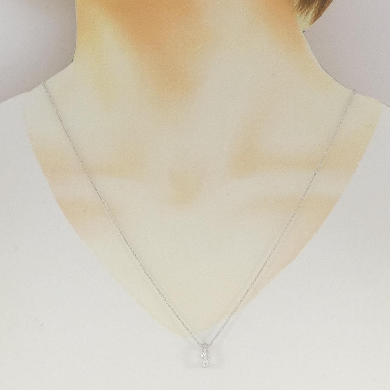 ミキモト ダイヤモンド ネックレス 0.31CT