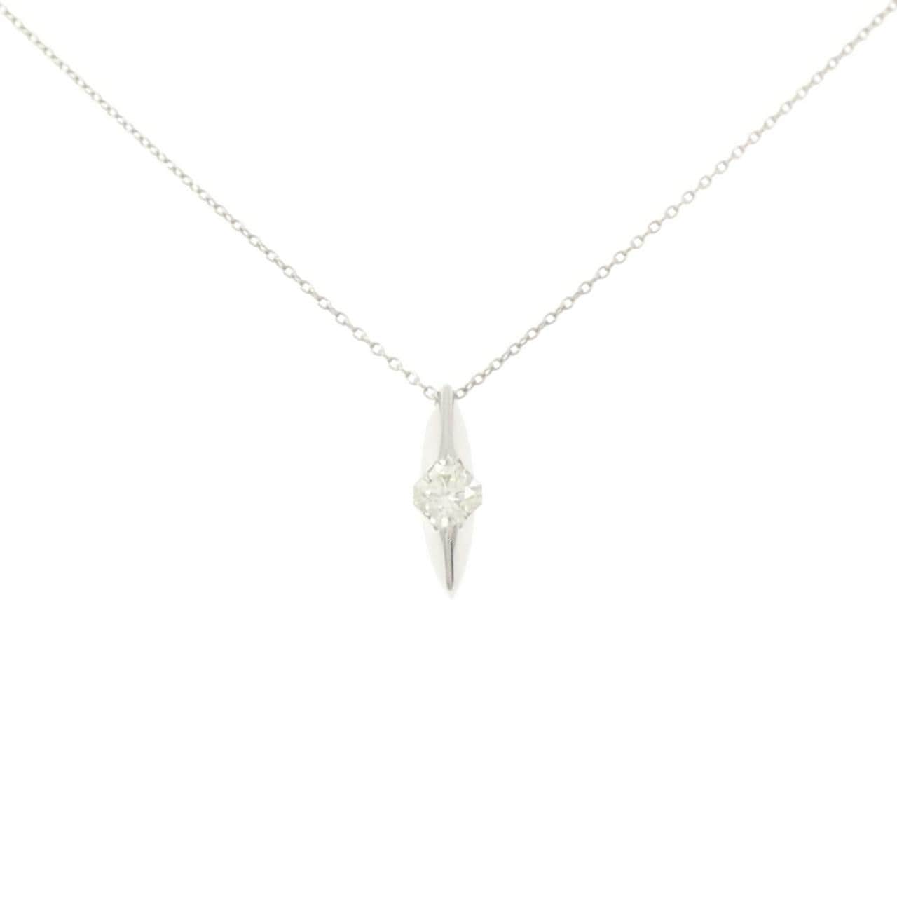 PT950/PT850 ダイヤモンド ネックレス 0.330CT