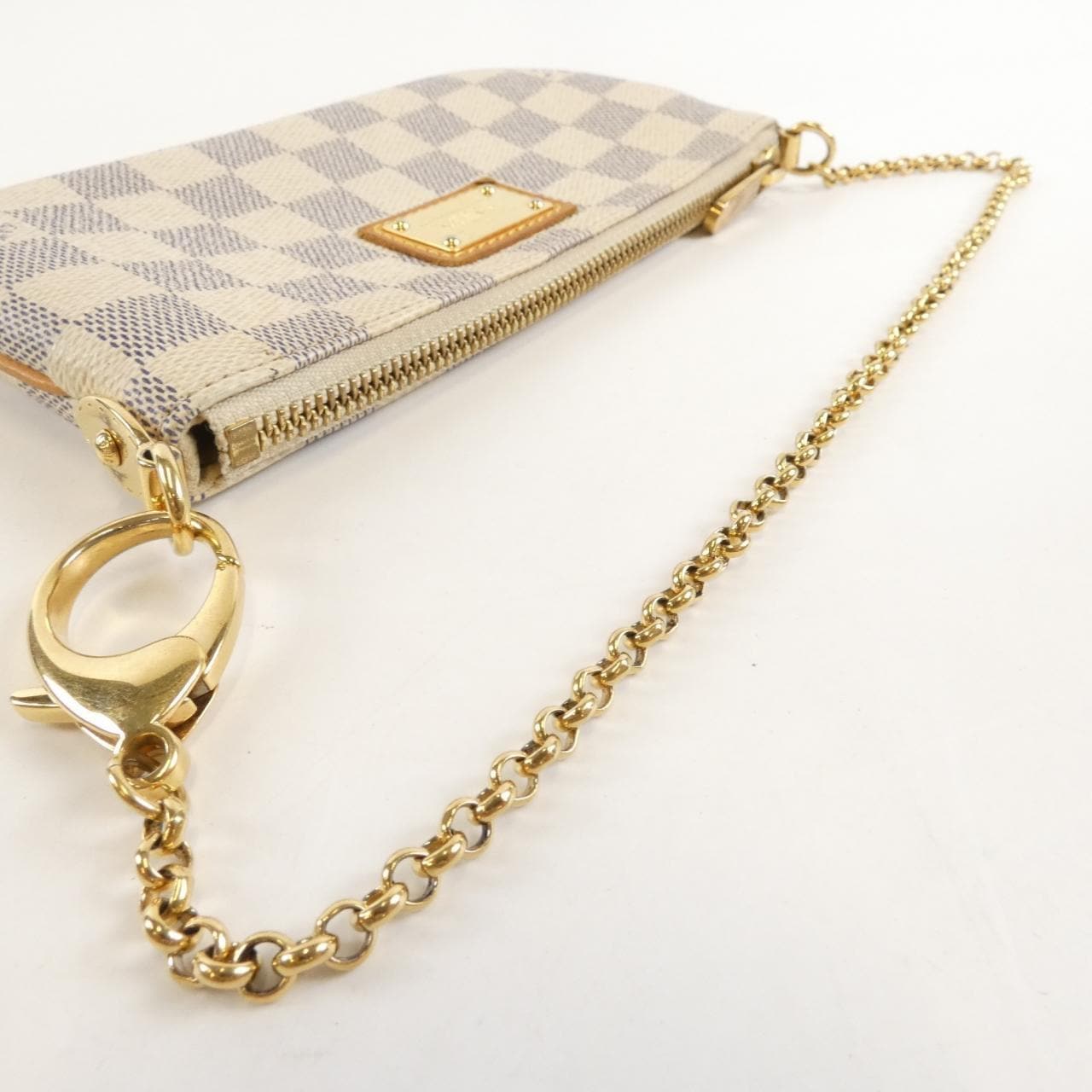 ルイヴィトン ダミエ アズール ポシェット ミラ MM N60027 アクセサリーポーチ