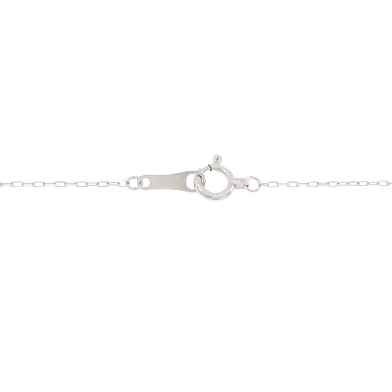 K18WG ダイヤモンド ネックレス 0.56CT