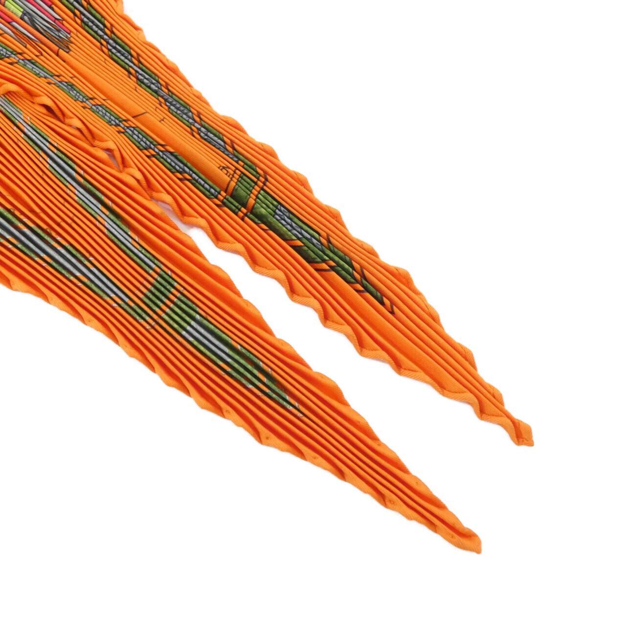 HERMES プリーツスカーフオレンジ コメ兵｜エルメス プリーツ スカーフ｜エルメス｜ブランド財布・小物