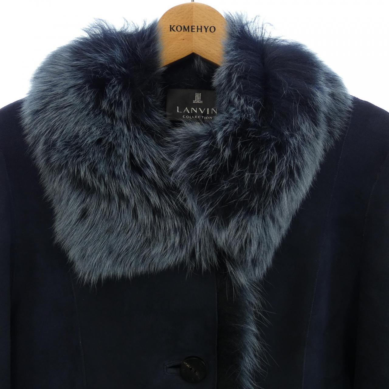 ランバン LANVIN ムートンコート