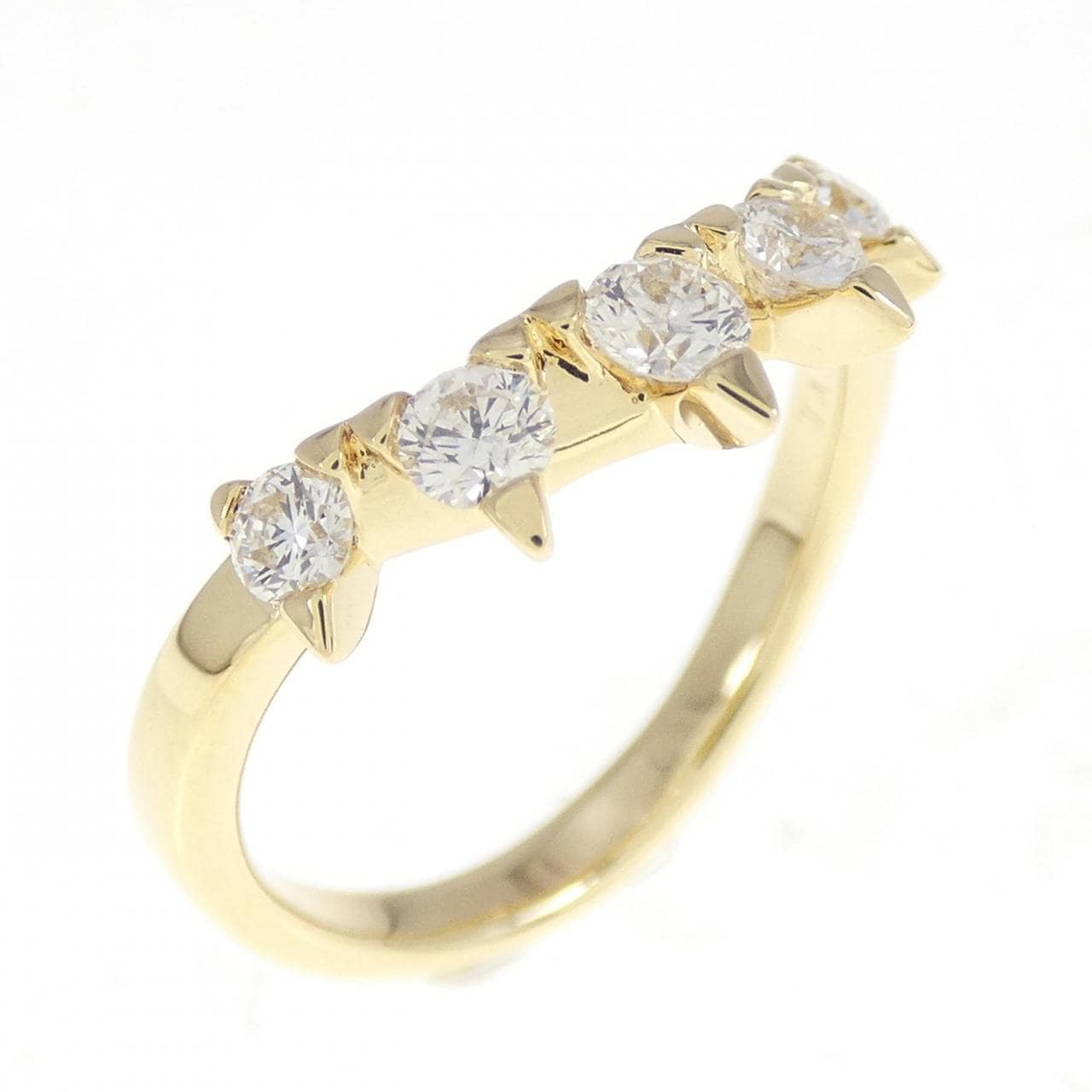 TASAKI CHATY Plant Ring 0.34CT