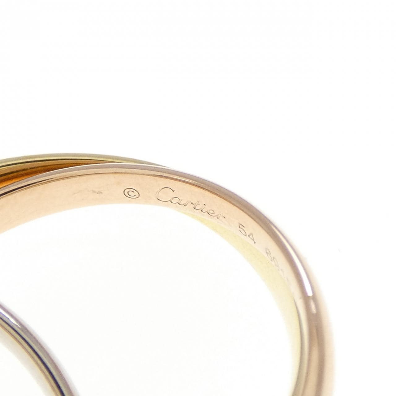 Cartier Trinity小号戒指