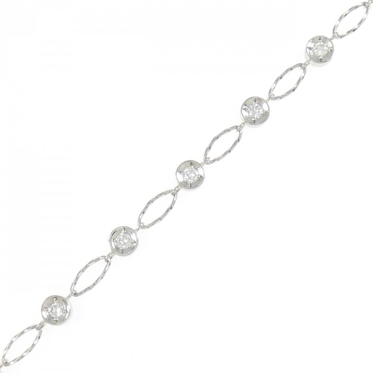 PT850 ダイヤモンド ブレスレット 0.50CT