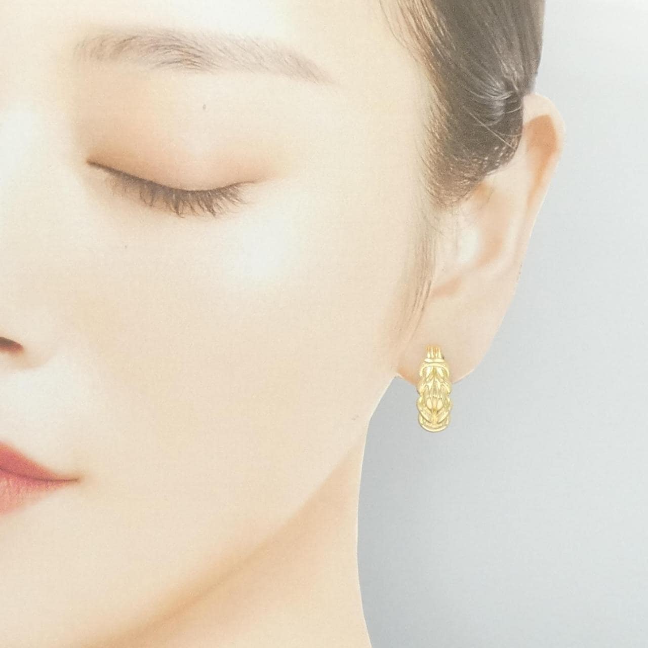 ミキモト K18YG イヤリング