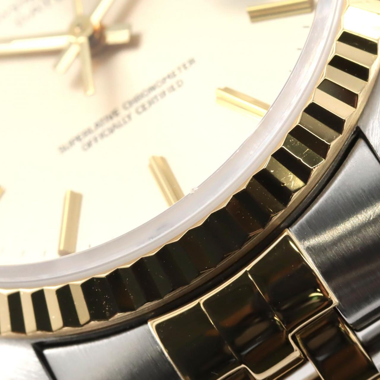 ROLEX Datejust 16233 SSxYG自動上弦S 編號