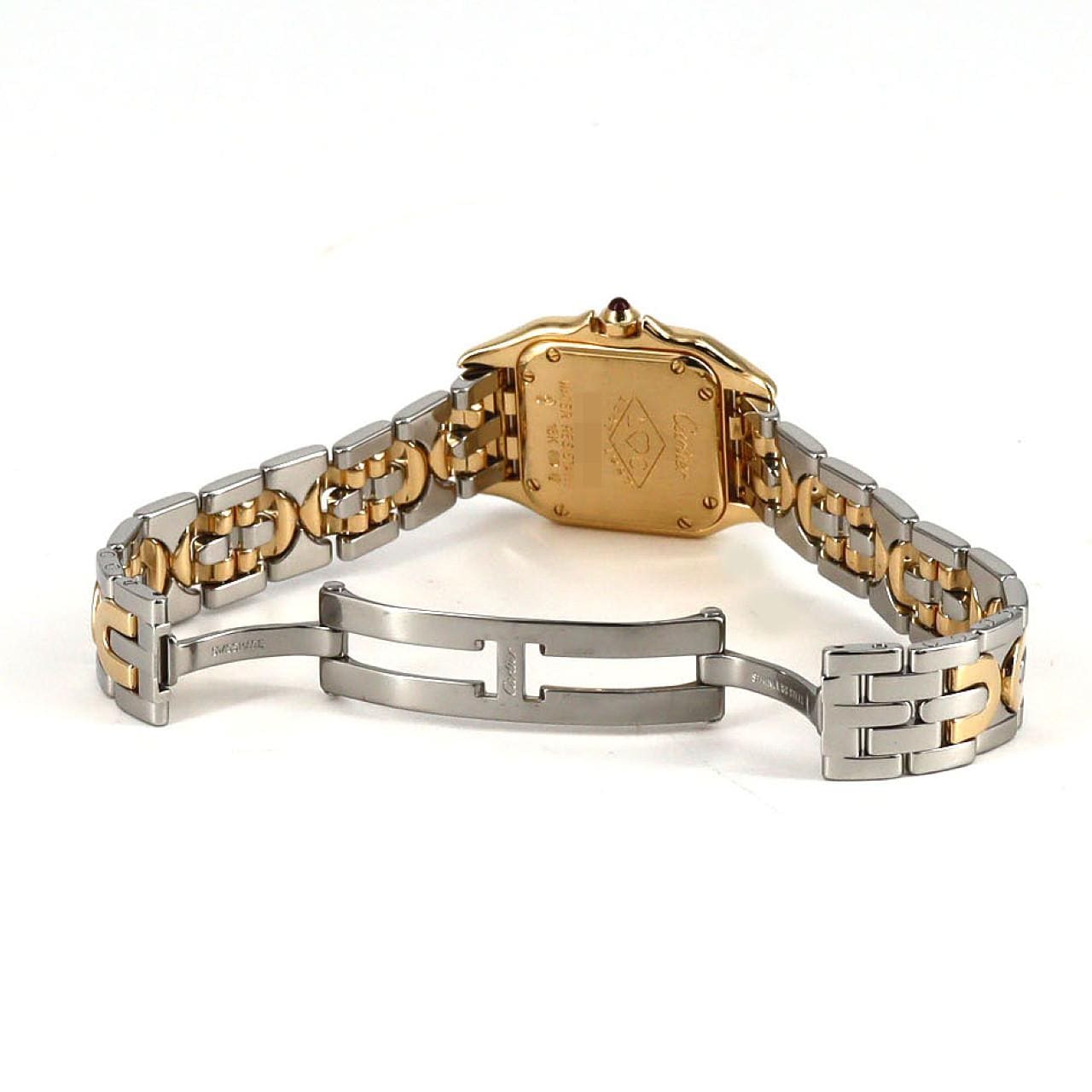 カルティエ パンテールアールデコSM YGコンビ LIMITED W25046S1 YG クォーツ