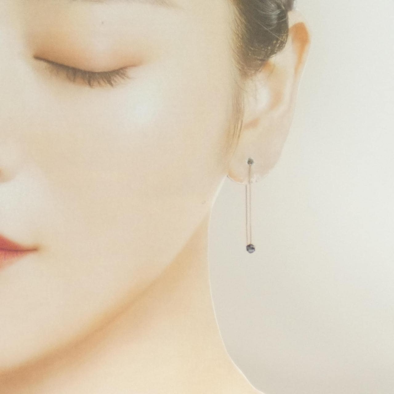 【新品】K10PG ダイヤモンド ピアス 0.30CT