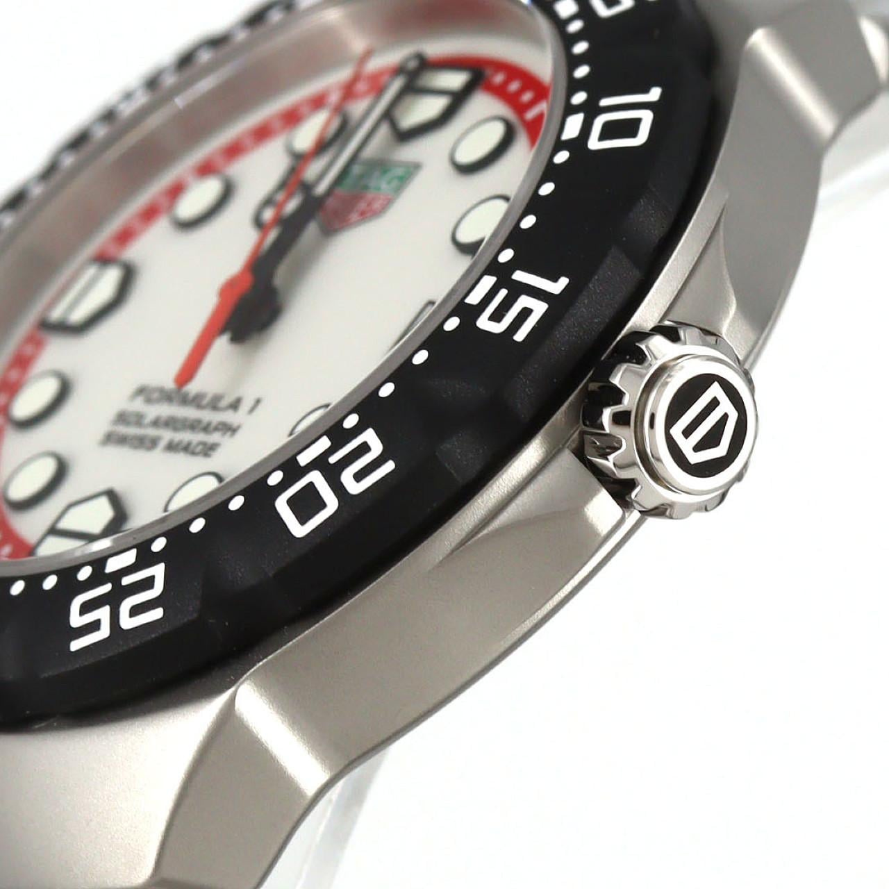 【新品】タグ･ホイヤー フォーミュラ1ソーラーグラフ WBY1111.BA0042 SS ソーラークォーツ