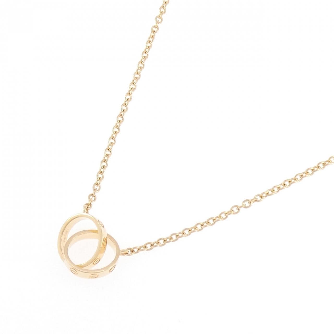 カルティエ ベビーラブ ネックレス