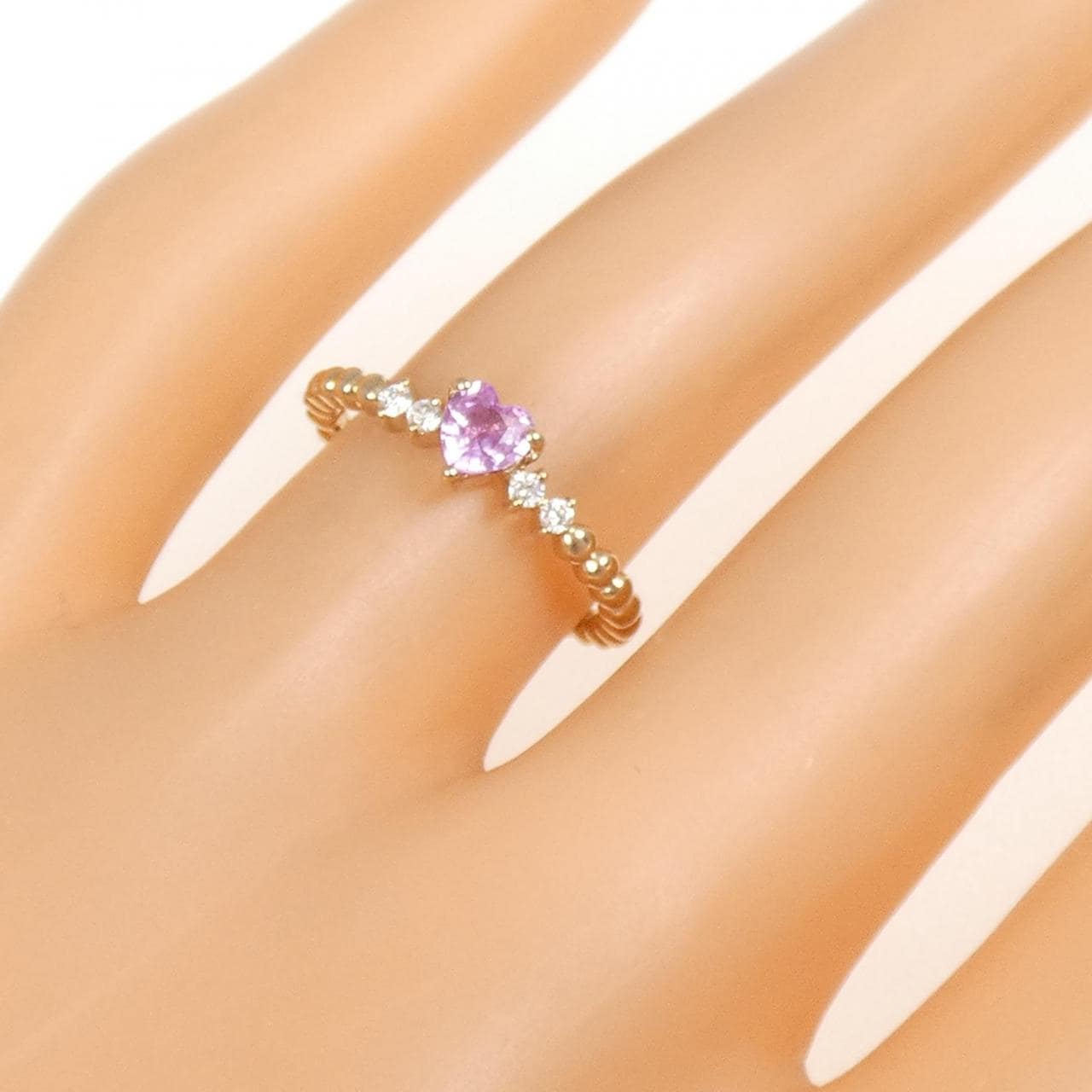 ポンテヴェキオ サファイヤ リング 0.26CT