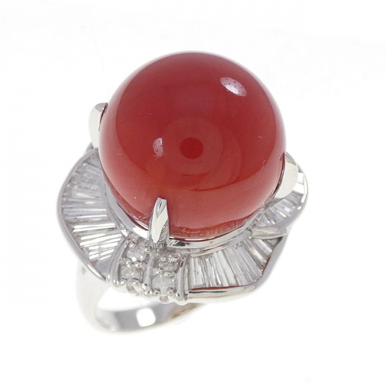 PT900 サンゴ リング 14.6mm