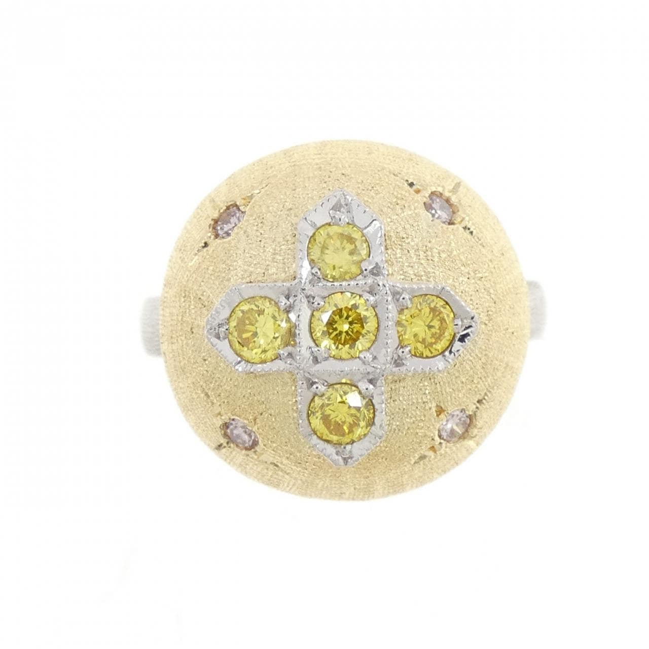 750YG/750WG ダイヤモンド リング 0.20CT