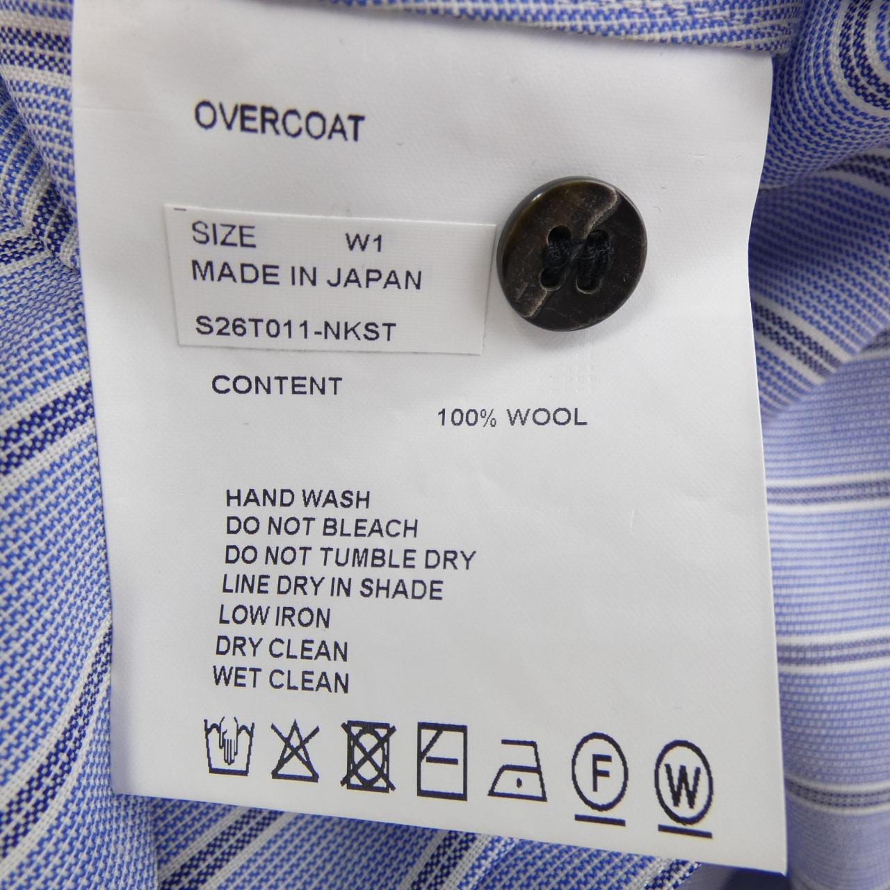 オーバーコート OVERCOAT S26T011-NKST シャツ