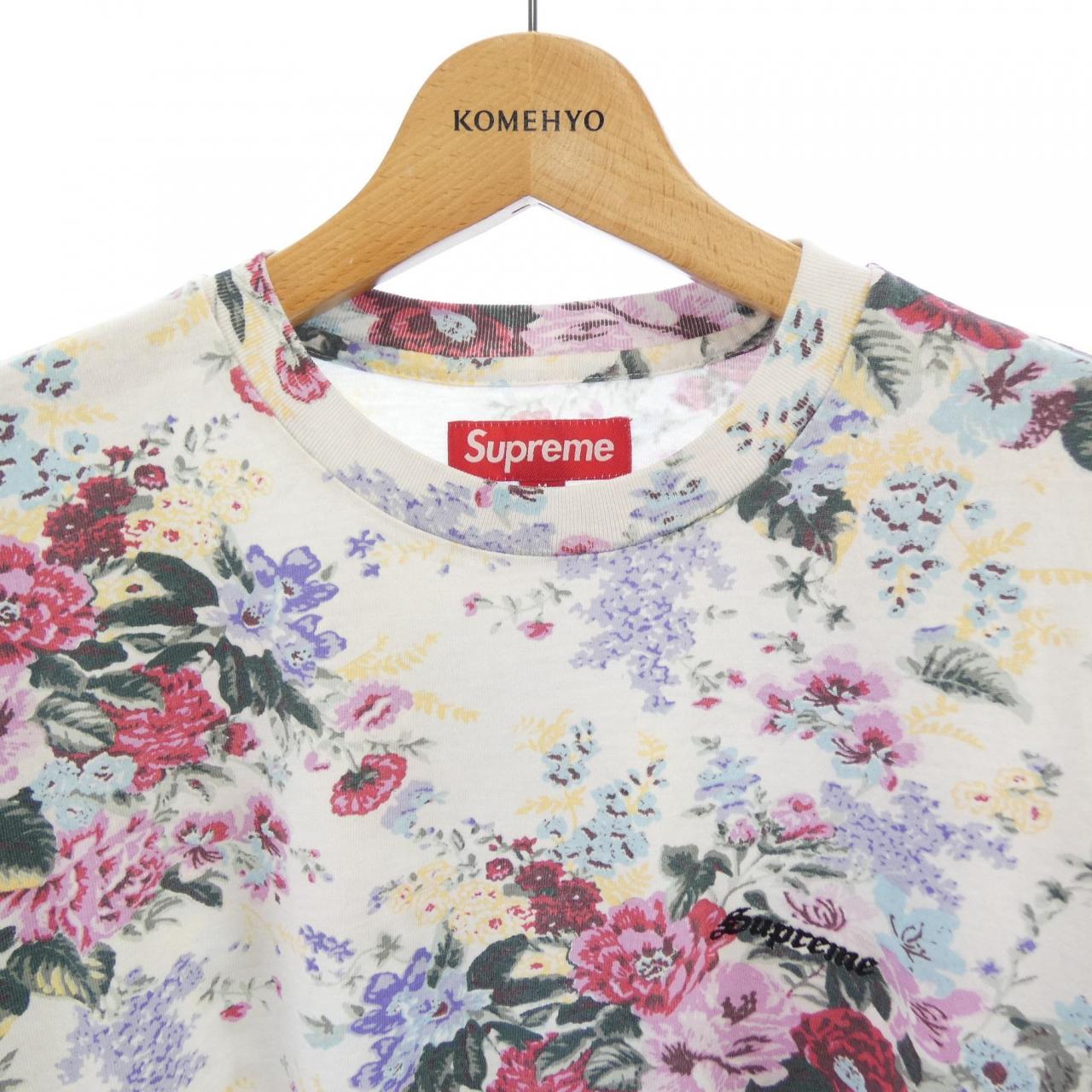 シュプリーム SUPREME Washed S/S Top Floral Tシャツ