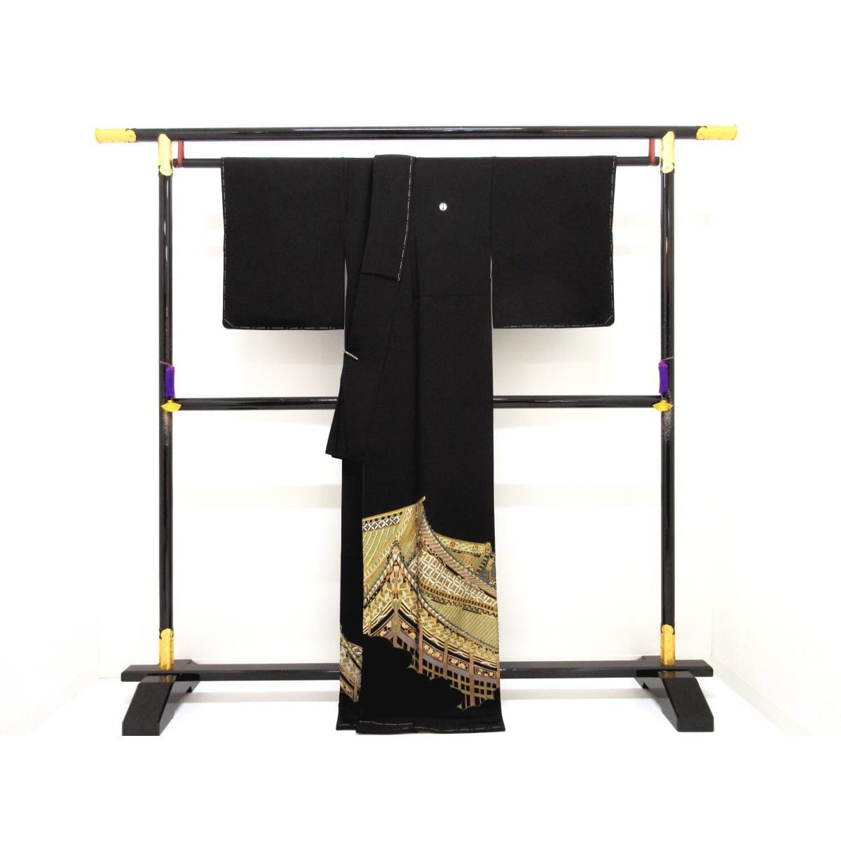 【未使用品】留袖　刺繍加工　割鬼桐